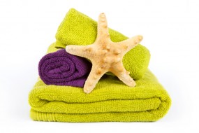 Strandtuch Gras-Green